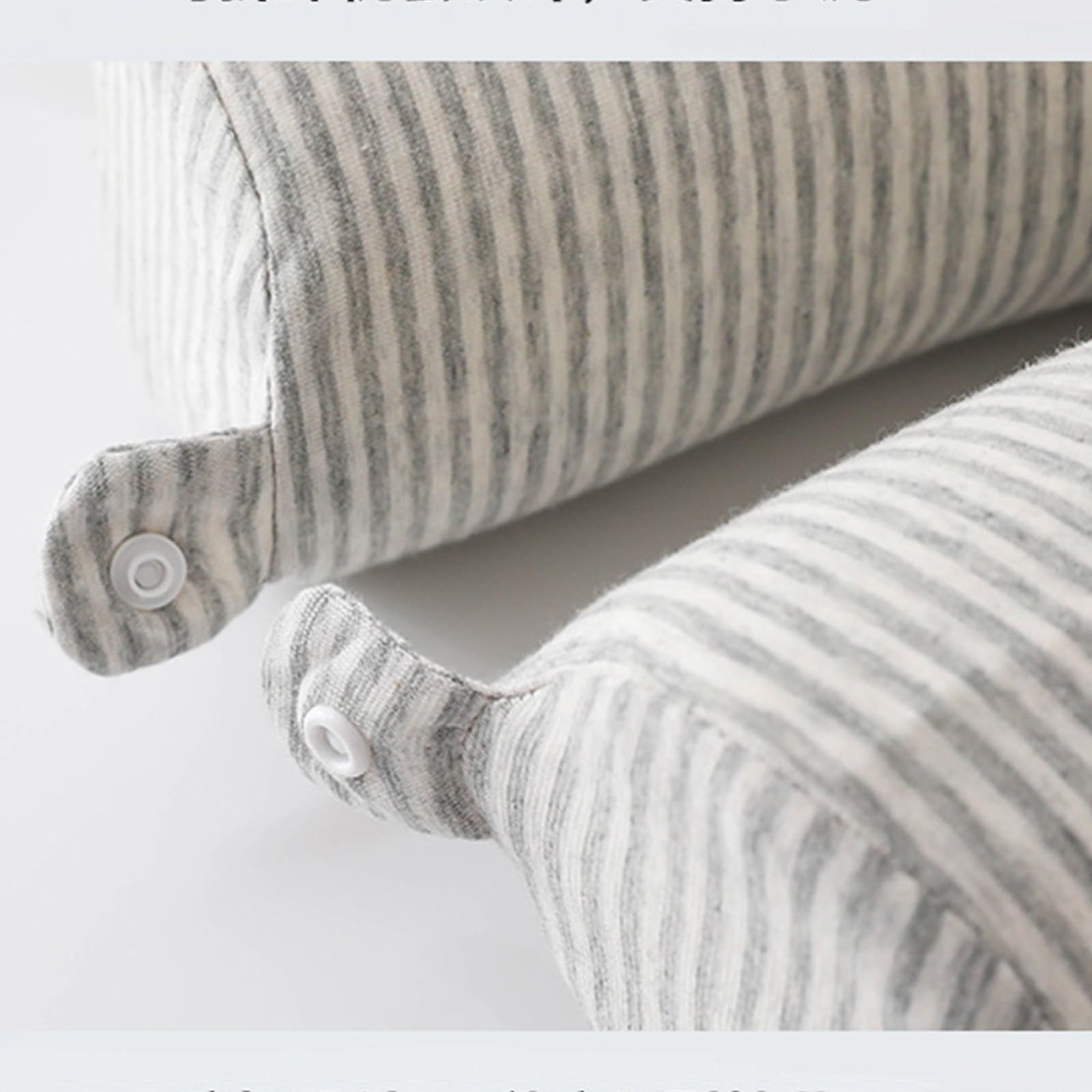 Nackenrolle Mit Bezug 58x10 cm Kissenrolle Aus Memory Foam Multifunktionales Nackenkissen Rollen Kissen Zum Schlafen Im Liegen Und Zur Unterstützung Von Rücken Und Beinen for Bett Und Sofa(Dark Blue)