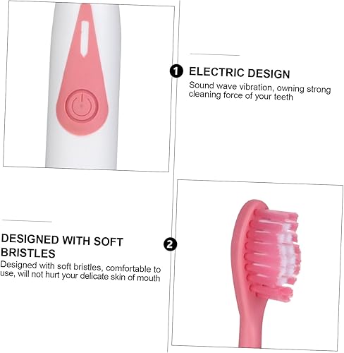 Miniatura 4 de KALLORY 1 Unidades Cepillo de dientes eléctrico Cuidado eléctrico Cepillo de dientes Cuidado Oral Cepillo de dientes Recargable Cepillo de dientes