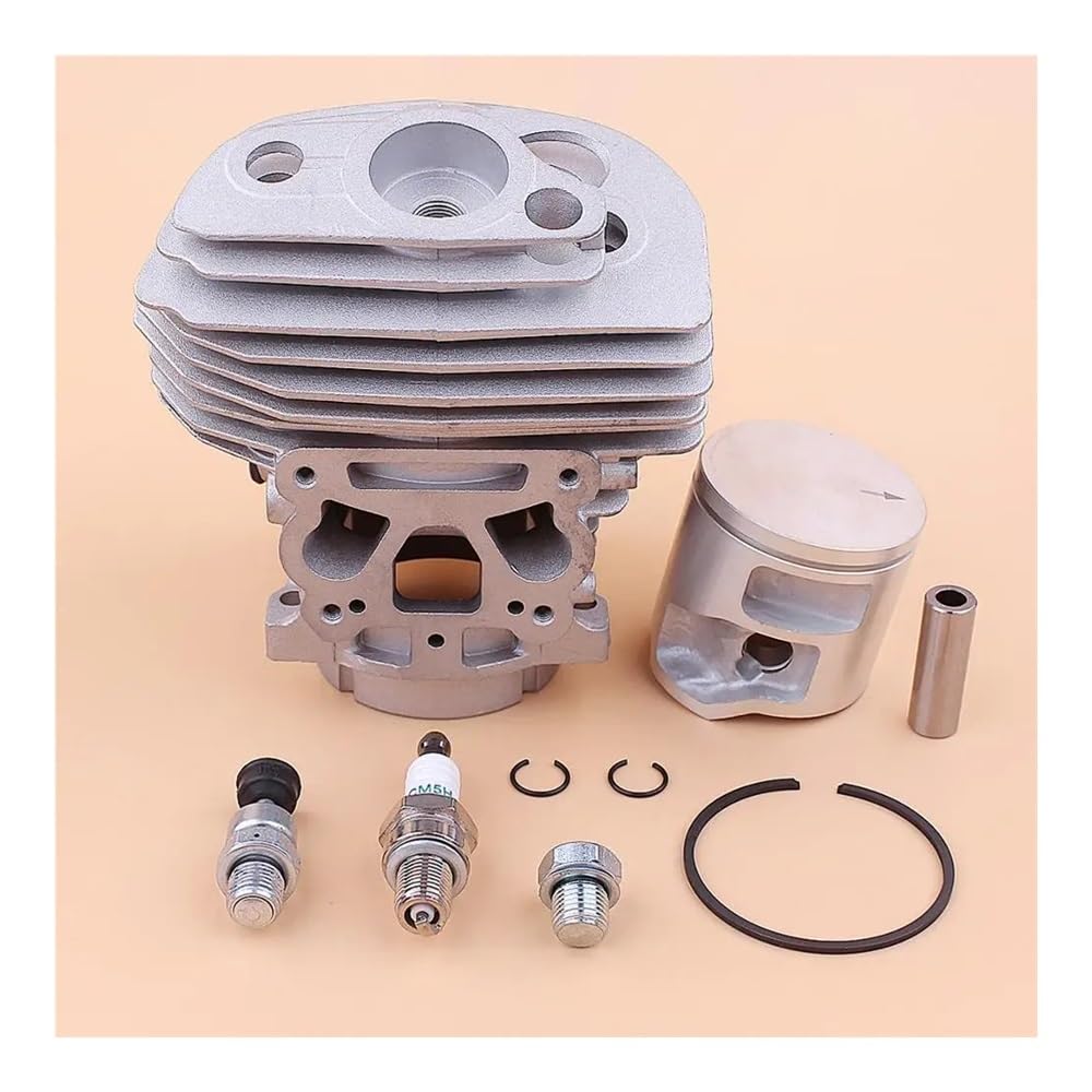 Kit de pistón de Cilindro de 46 mm for Motosierra 562XP 560 575355803 Válvula de descompresión Bujía Accesorios para cortacésped
