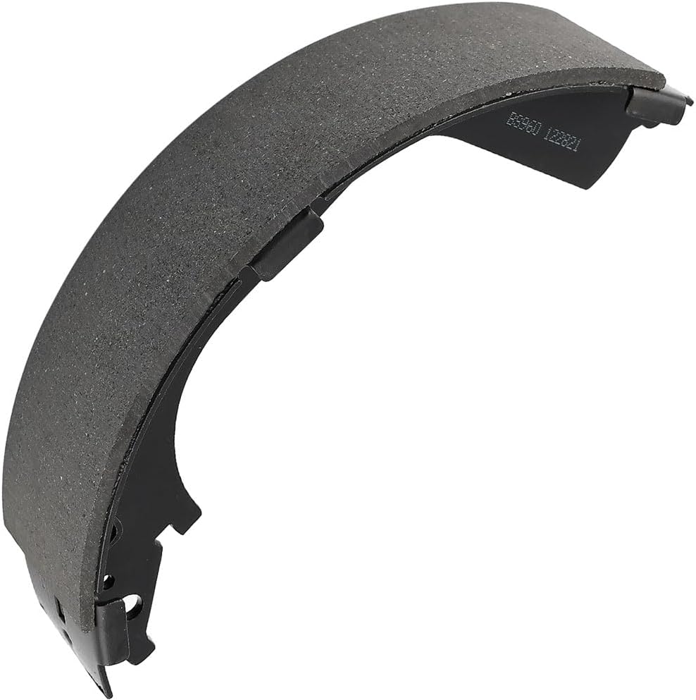 BS960 Rear Ceramic Brake Shoes Compatible with 2008-2013 Chevy Silverado 1500, 2008-2013 GMC Sierra 1500 Drum Brake Shoes Set