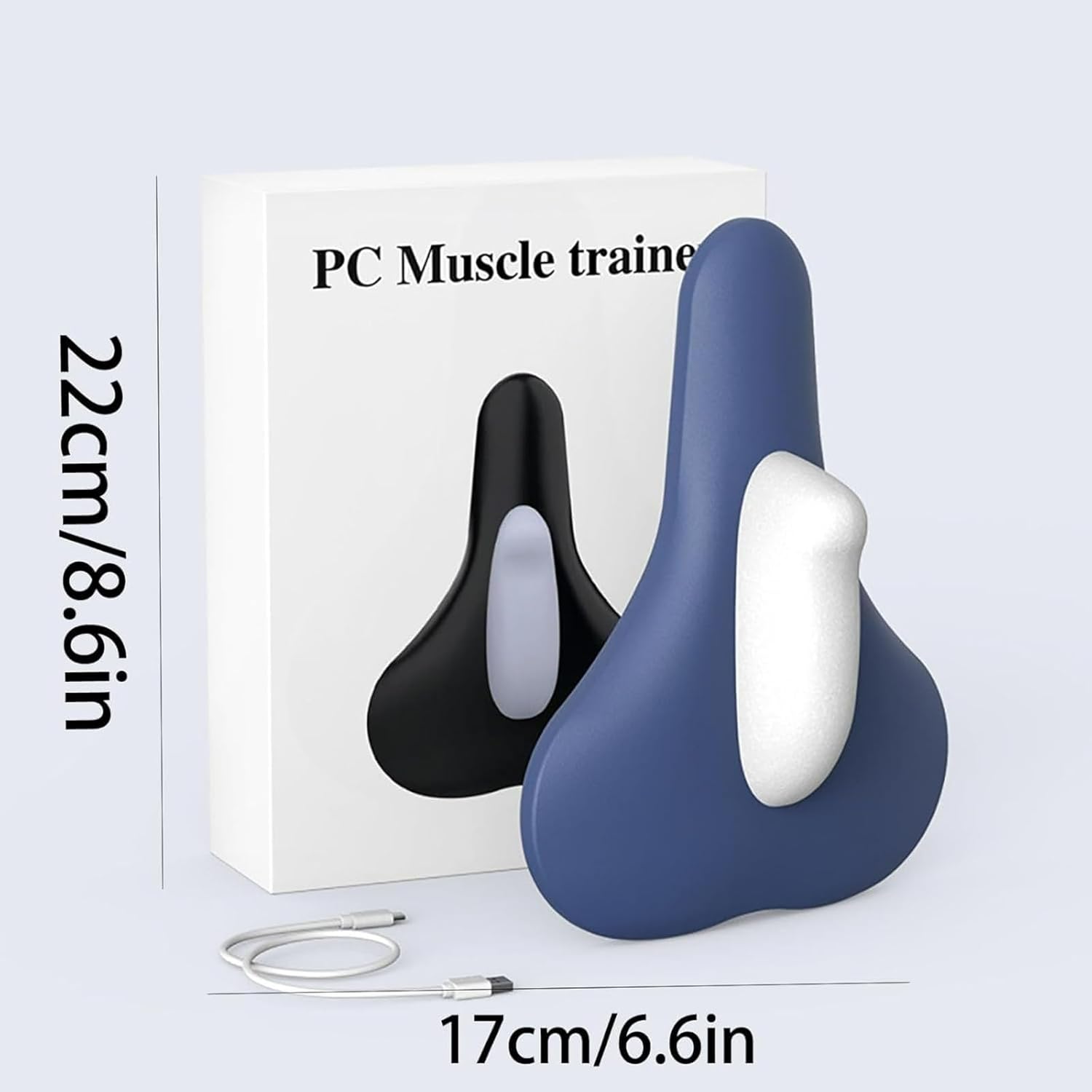 PC Muscle Trainer, Pelvic Floor Muscle Trainer, Kegel Exerciser, Cushion Type Kegel Trainers, for Bladder Control and Pelvic Floor Exercise for Women and Men