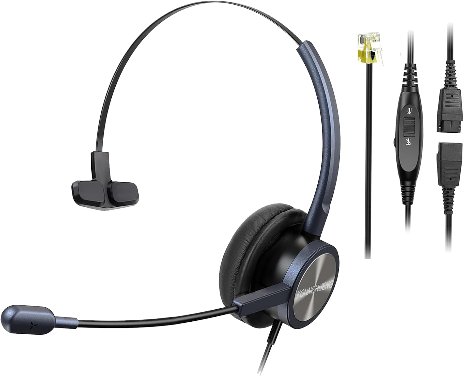 Cisco Headset with Microphone Noise Cancelling, Corded RJ9 Telephone Headset with Volume Control for Cisco Phone 8841, 8845, 8851, 8865, 7821, 7861, 7975G, 7985G, 8811, 8851, 8861, 9951 etc