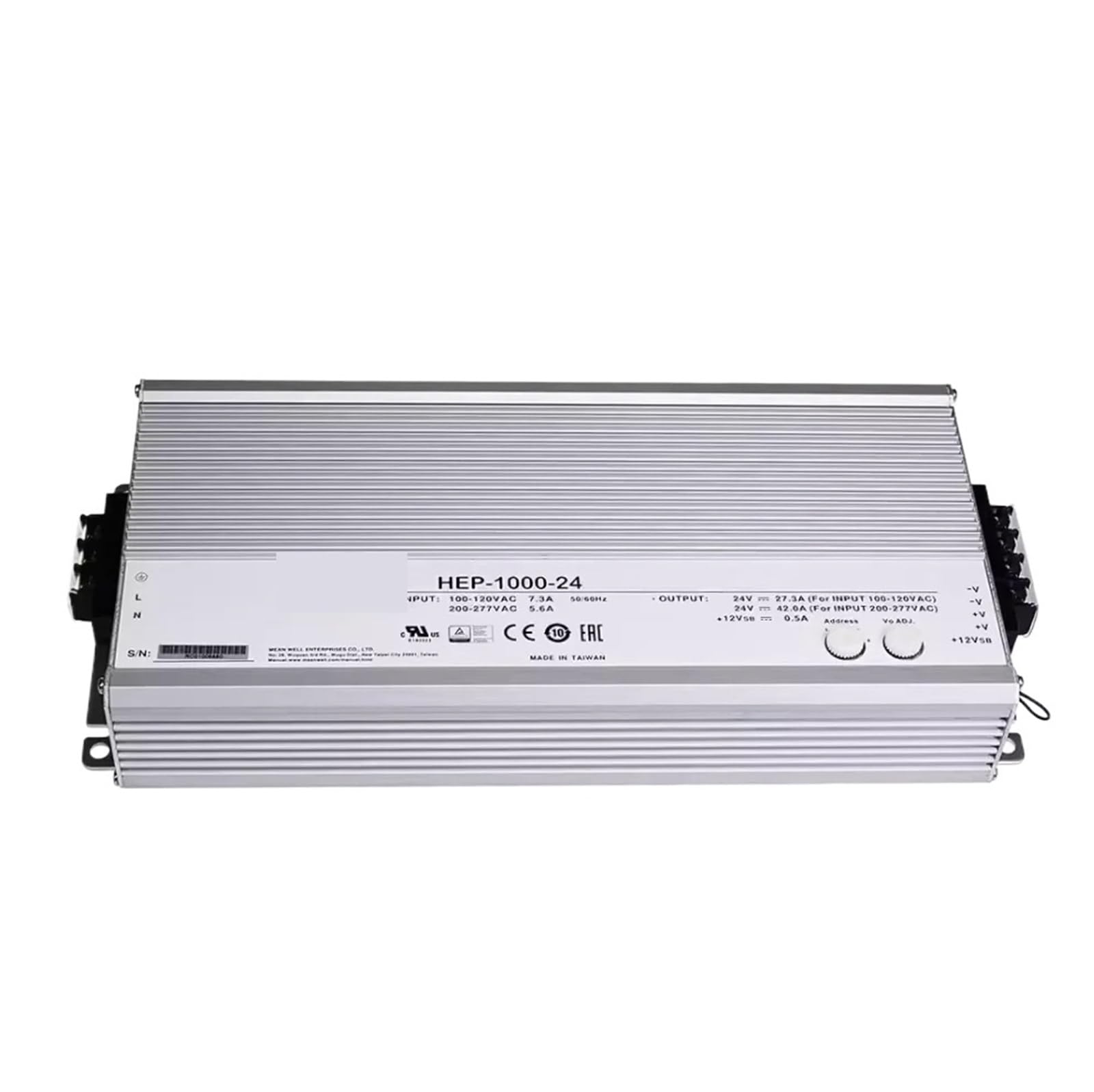BRODEFUP Power supply HEP-1000 HEP-1000-24 | 24V HEP-1000-48 | 48V HEP-1000-100 | 100V 1000W 1000W drive with PFC(HEP-1000-48)