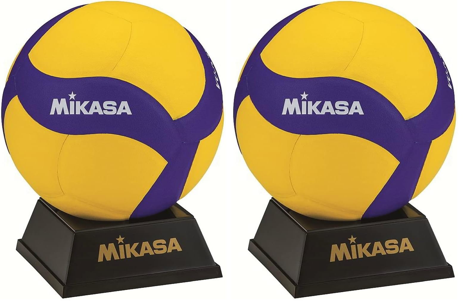 Amazon | ミカサ(MIKASA) 卒団記念品 バレーボール 飾れる架台付き