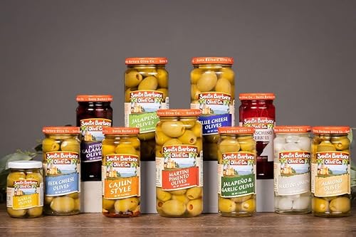 Miniatura 9 de Santa Barbara Olive Stuffed Olives Anchovy 5 Ounce Pack of 6