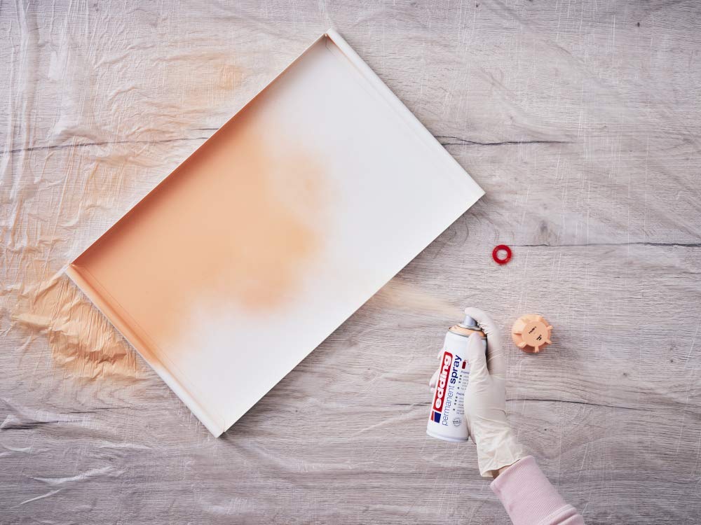 Edding Permanent Spray 5200 Light Lavender Matt 200 Ml Acrylic Paint For Painting And Decorating Glass, Metal, Wood, Ceramic, Plastic, Canvas, Aerosol Acrylic Spray