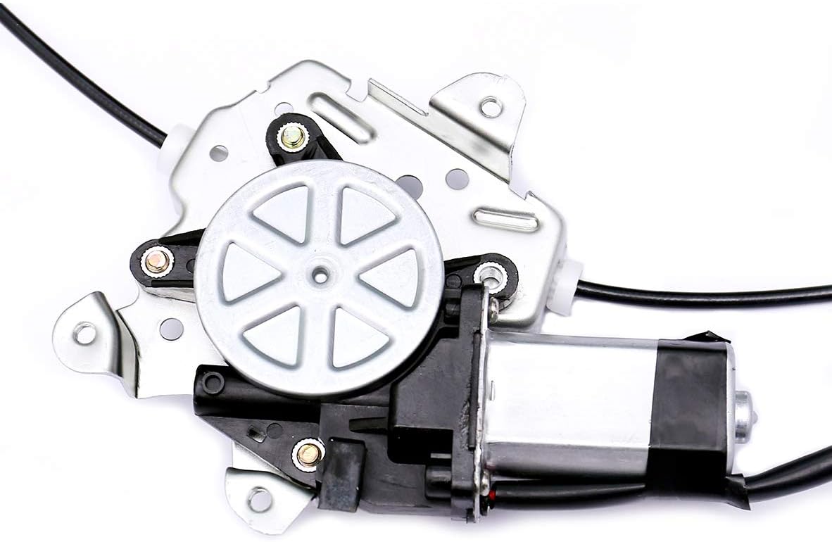 HICKS 741-348 Front Left Driver Side Power Window Regulator with Motor Assembly for 2005-2015 Nissan Frontier, Xterra, Pathfinder and 2009-2010 Suzuki Equator