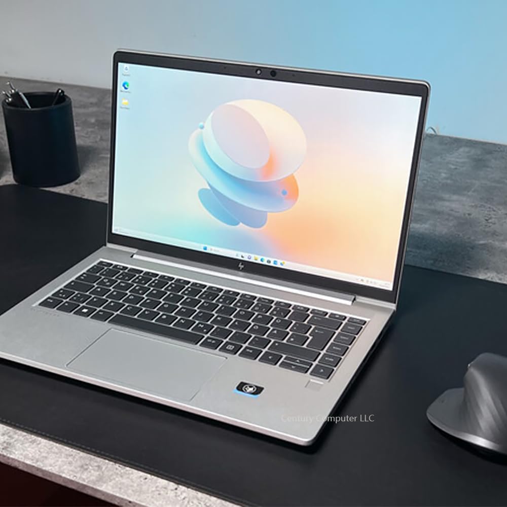 HP Elitebook 645 G9 - Notebook FHD da 14", AMD Ryzen 5 Pro 5675U, 16 GB di RAM, SSD da 512 GB, tastiera QWERTY americana, Windows 11 Pro (ricondizionato)