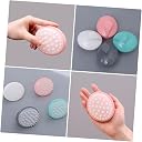 KBS Hair Shampoo Brush Round Comb Soft Silicone Head Scalp Massager Scrubber Anti Dandruff Removal Prevents Hair loss for Men, Women,Kids(MULTI COLOR) (1-SHAMPOO-BRUSH) gallery image