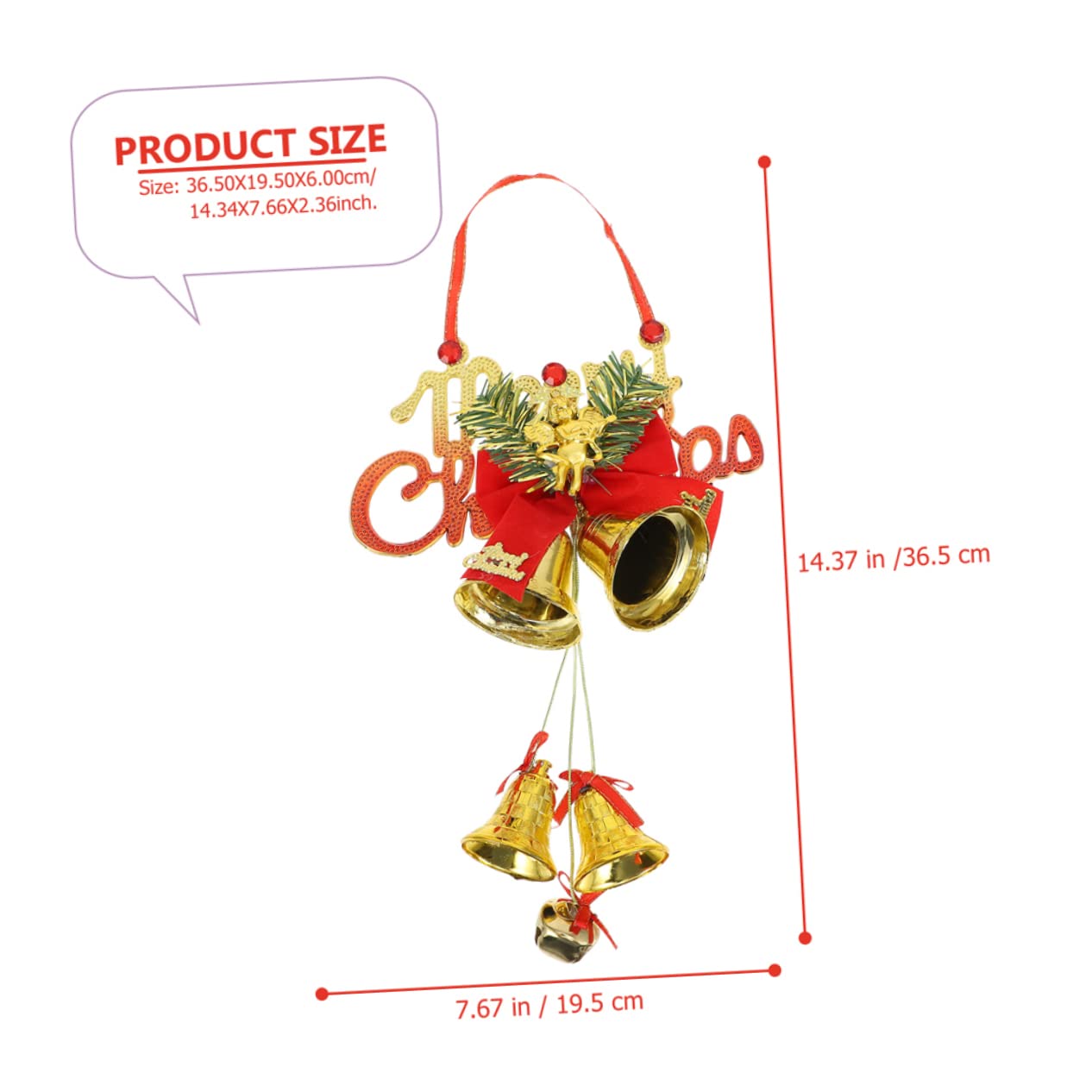 Cabilock 5 Set Decorazioni Natalizie Albero Di Natale Gonfiabile Campane Campane A Mano Ghirlanda Di Ganci Dimmerabili Ornamenti Di Caramelle Decora Natale Appendini Per 2 pezzi * 5