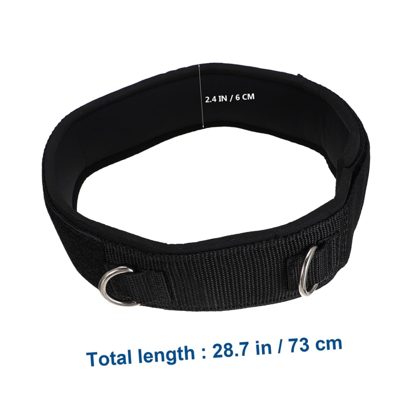 2 pezzi Fasce Fitness per Coscia in Nylon Leggere e Traspiranti Allenamento Gambe Elastici Esercizi Casa e Palestra per Estensioni e Curl