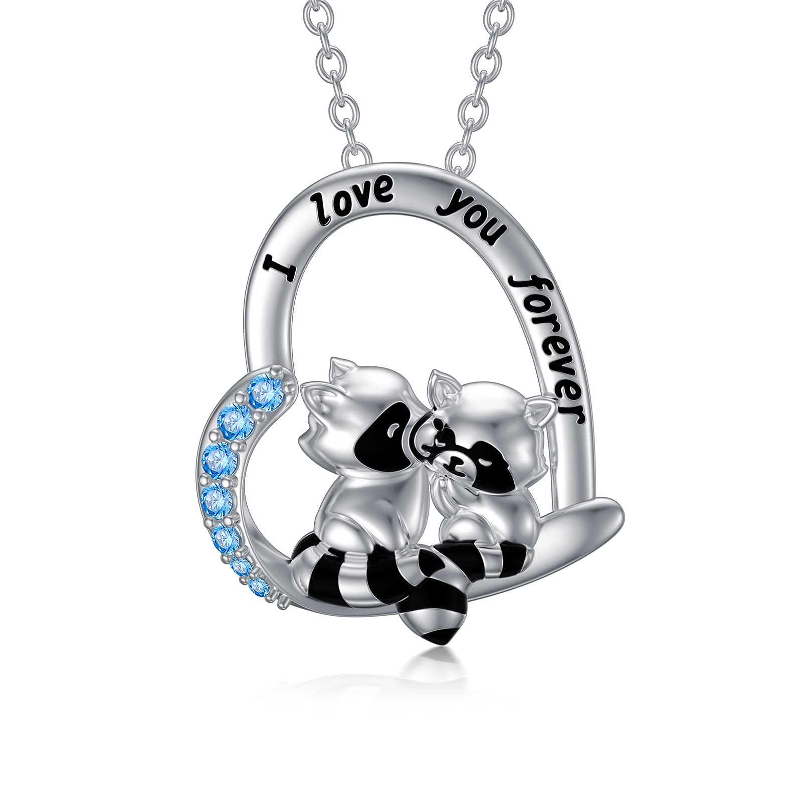 Mother Daughter Necklace 925 Sterling Silver Cow/Elephant Pendant Animal Jewellery Birthday Anniversary Mothers Day Gift for Women