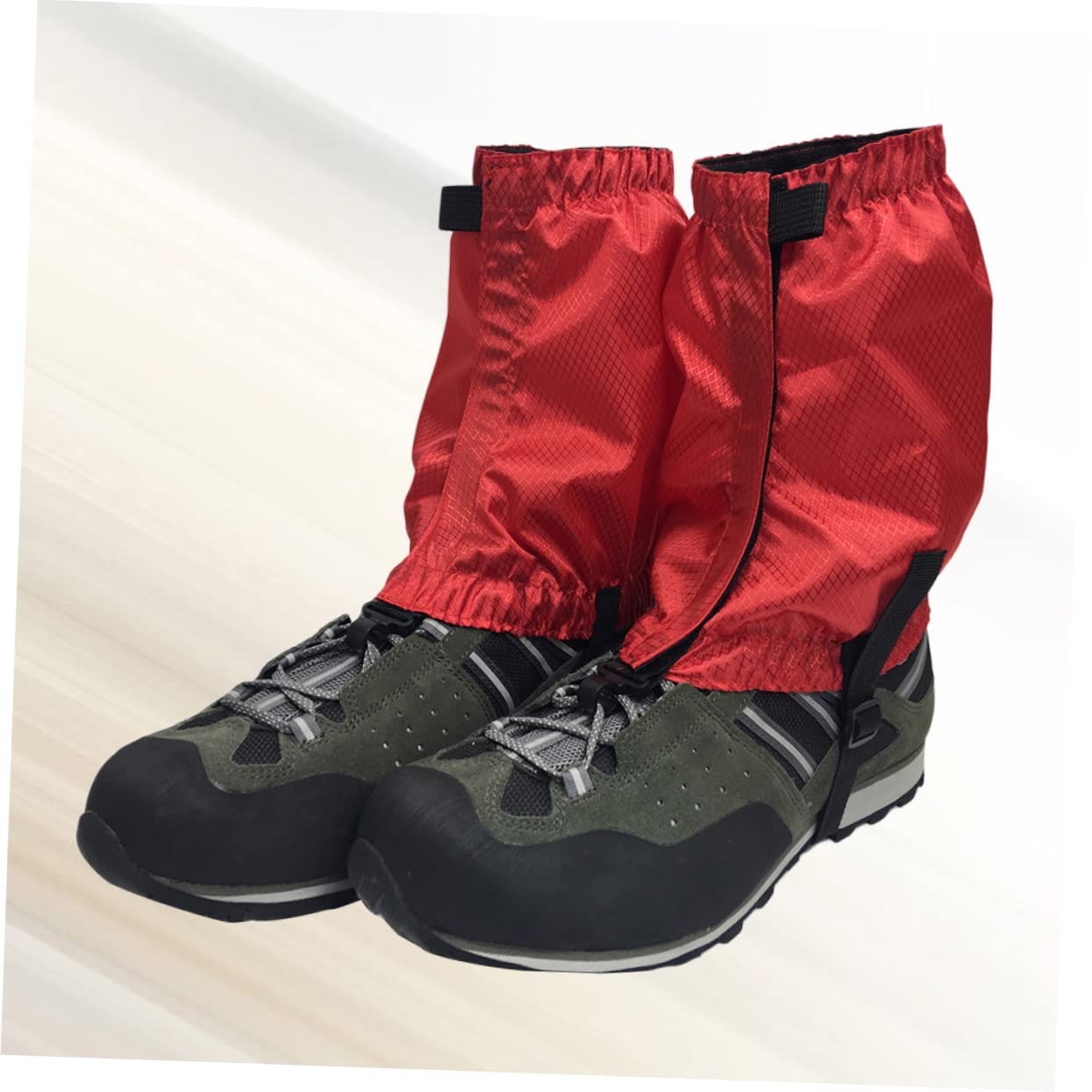 Mipcase Guêtres D'extérieur Guêtre De Marche Imperméable Bottes De Neige Guêtres De Neige Guêtre pour La Randonnée en Plein Air Guêtres Chaussure De Ski Chasse Ouvre-Boite Green