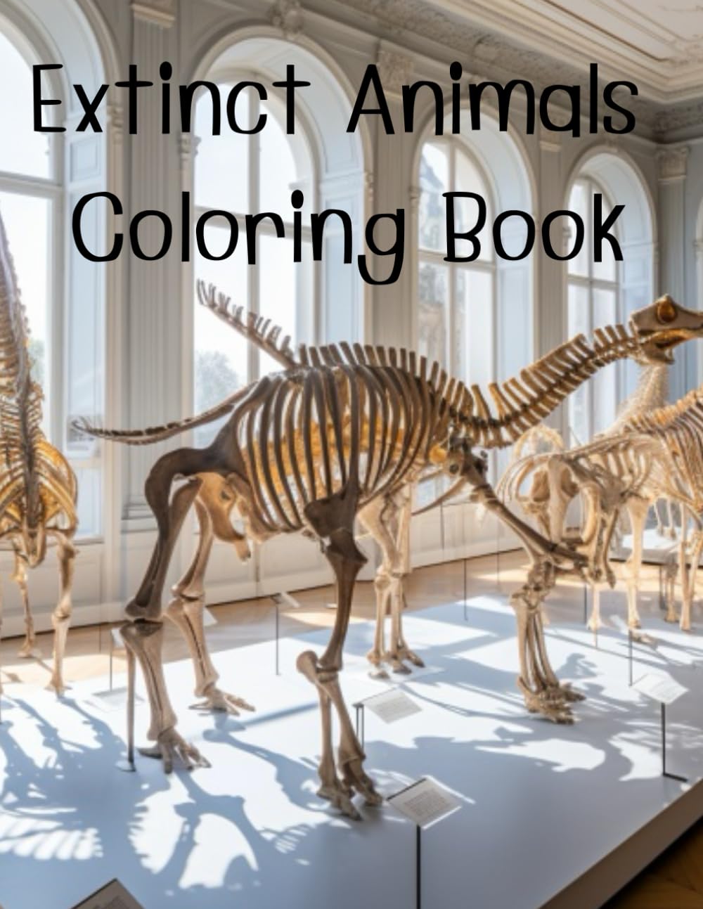 Extinct Animals Coloring Book: Coloring Book of Animals That No Longer Walk the Earth