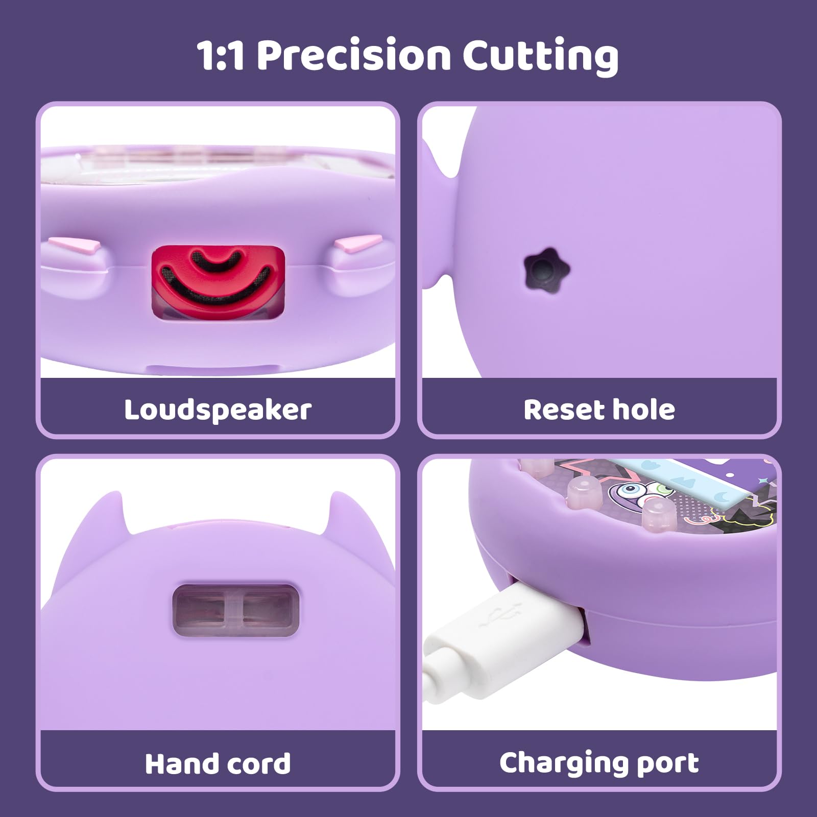 Amazon.com: BUBBLELOGUS Devil Wing Case for Tamagotchi Uni