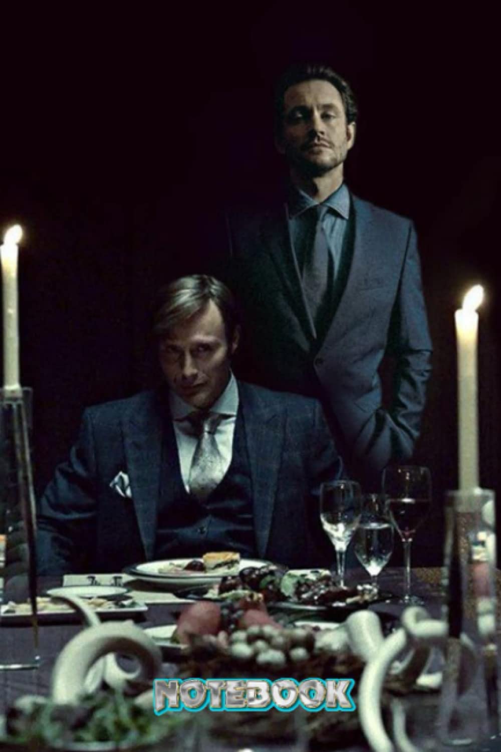 Notebook : Mads Mikkelsen Day Planner Notebook 105 pages , 6x9inch Lined Notebook Gift Ideas - Thankgiving Notebook #306