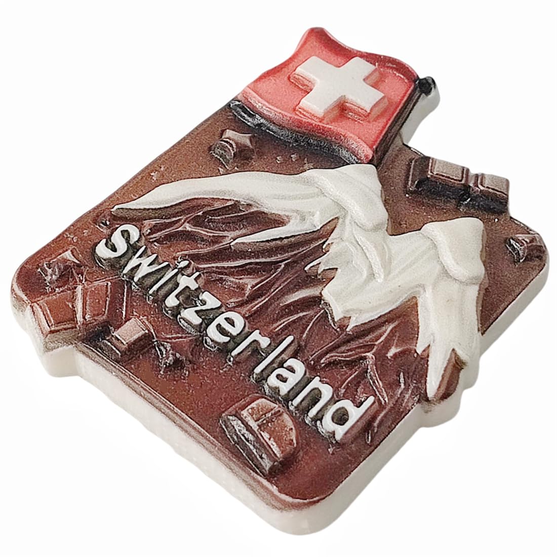 Souvenir Della Svizzera, Resina E Magnete - Decorazione