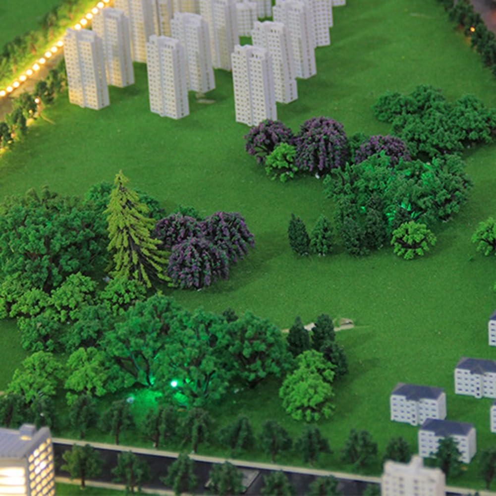 BESPORTBLE 10 Pezzi Alberi Artificiali in Miniatura 9 CM per