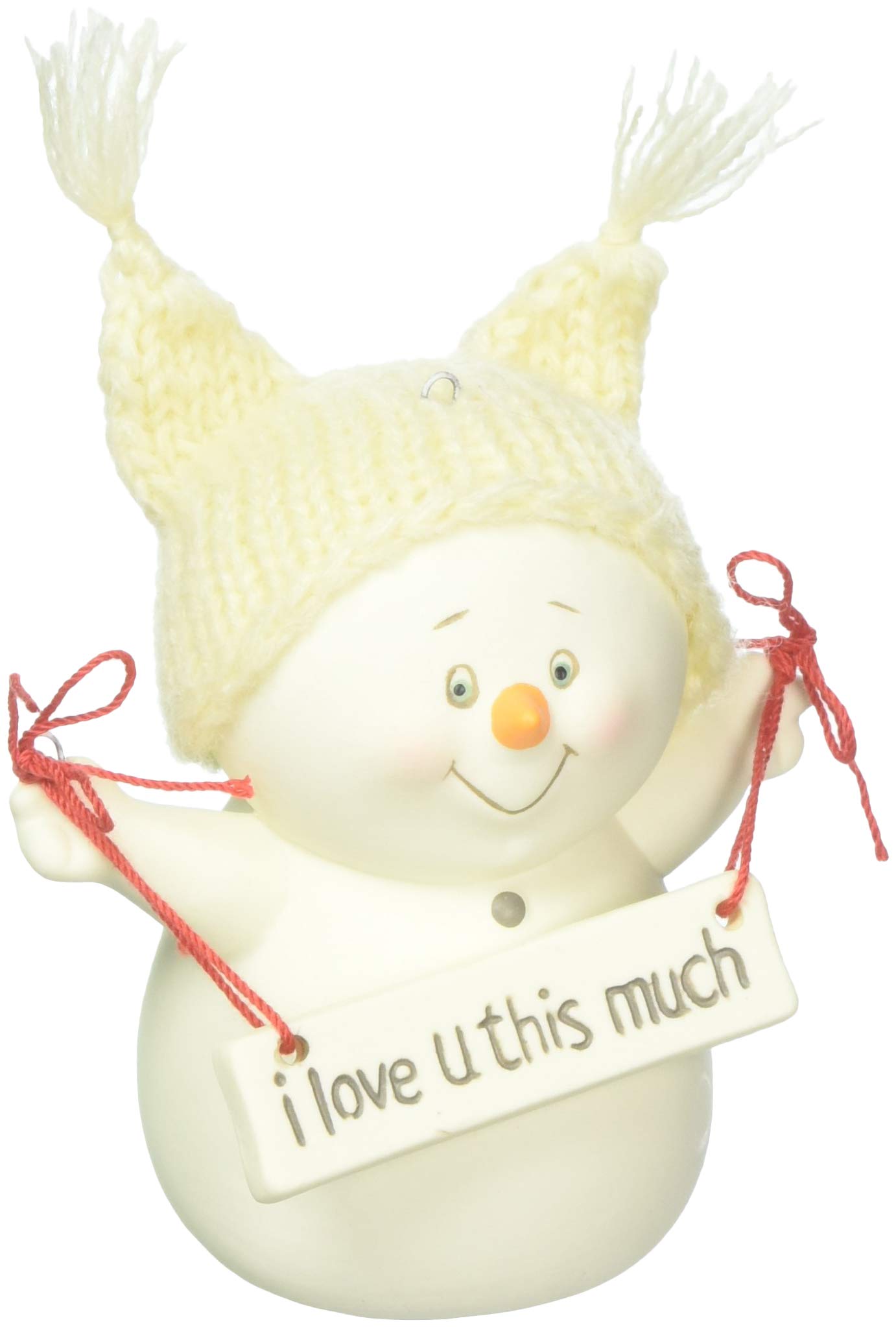 Department 56Snowpinions I Love You This Much Hanging Ornament