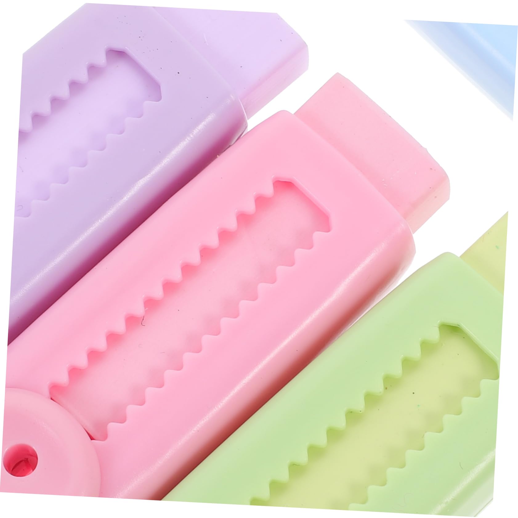 HOMSFOU 5 Ensembles Gomme Télescopique Mécanique École Grand Erasers Rétractables Enfants Gâchis Sans Trace Gommes Rétractables Coulissantes Petites Gommes Multi-usages Abdos 8 Pièces * 5