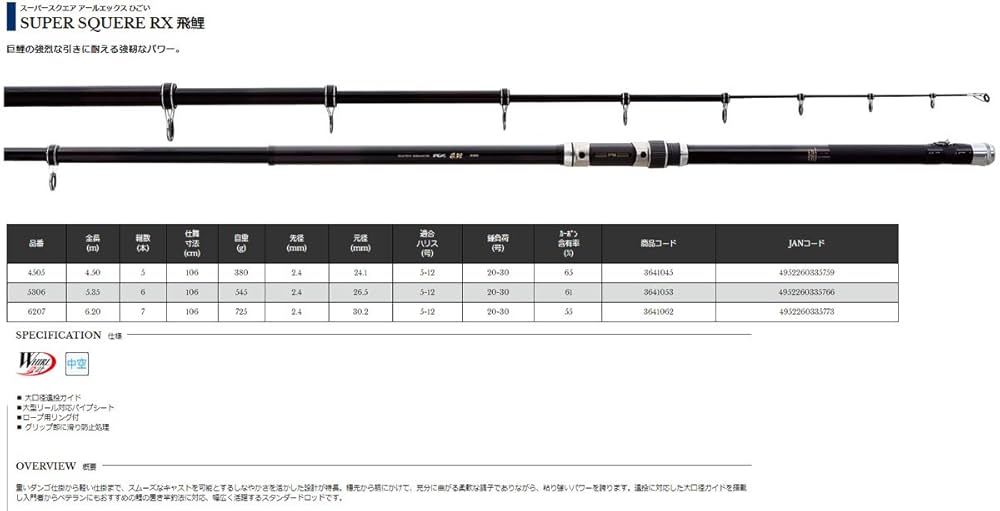 Amazon | 宇崎日新 スーパースクエア RX 飛鯉 4505. | Uzaki