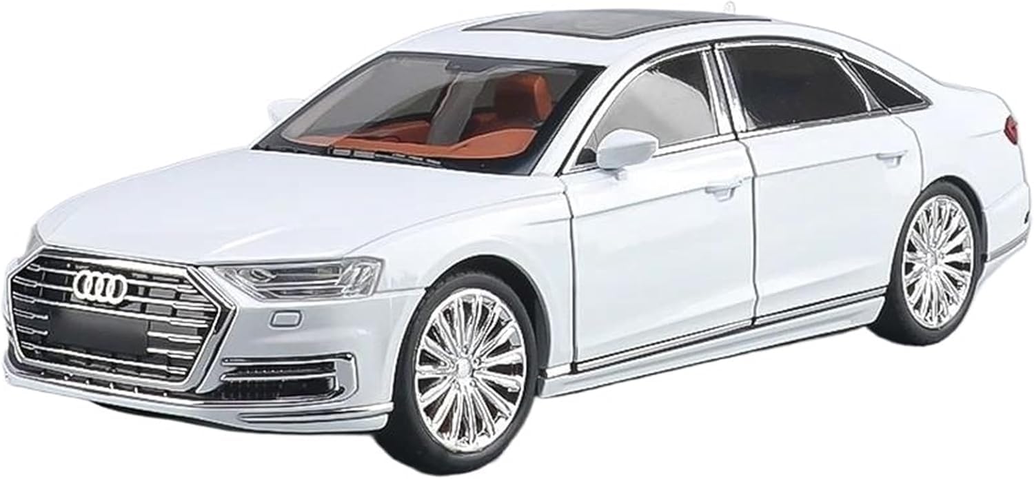 Magicwand® 1:24 Scale Die-Cast A.U.D.I A8 with 6 Openable Doors,Lights,Music & Pull Back Action【Carbon Black】【Pack of 1】 (B0D9BWM2D5) Amazon Price History, Amazon Price Tracker