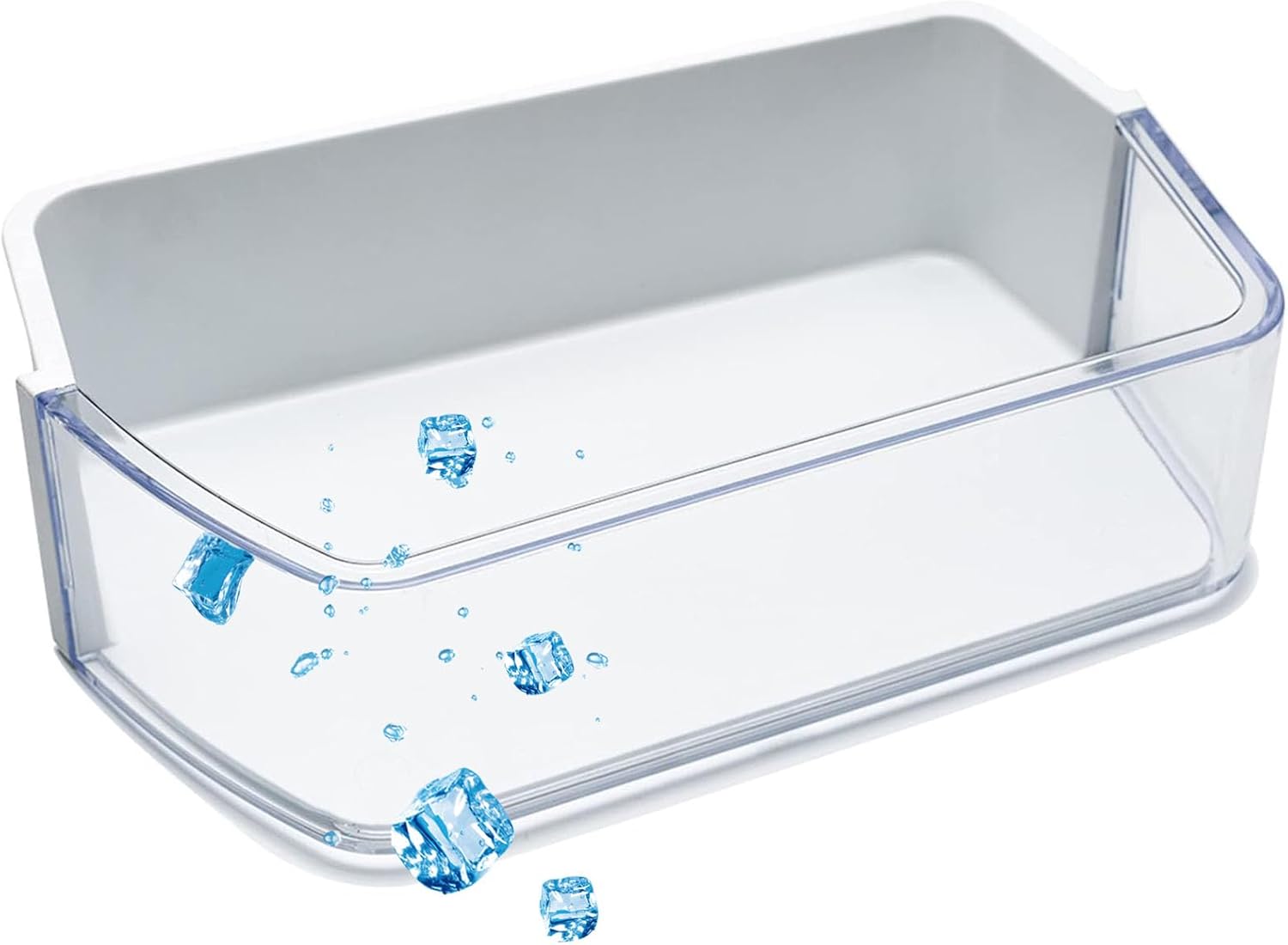 UPGRADED DA97-12650A Door Shelf Basket Bin Compatible with Samsung RF260, RF261, RF263 - DA63-07104A, DA63-06963A, Samsung Refrigerator Door Shelf Bin Replacement