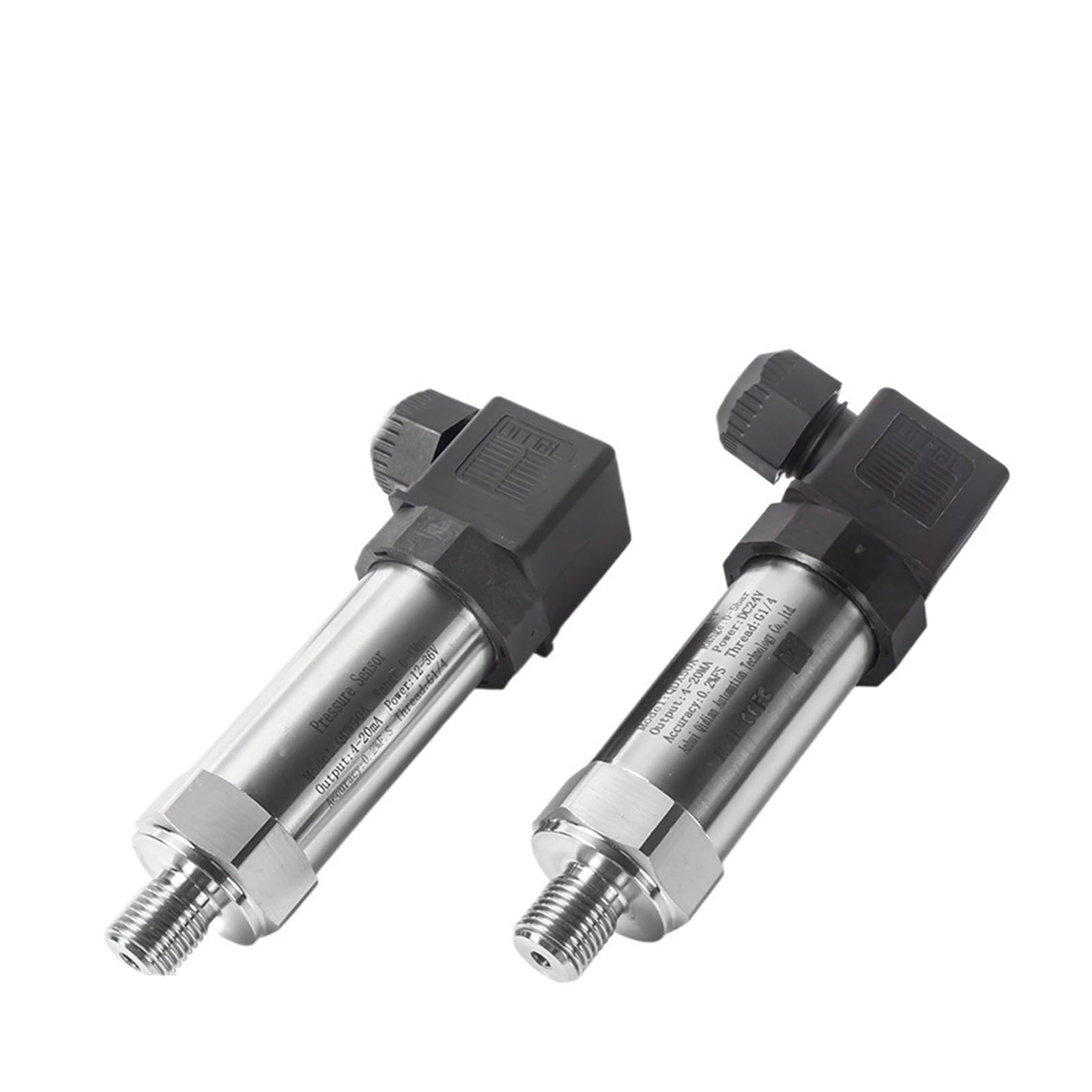 MXXDMOPD Pressure Sensor 4-20mA 0-5V 0-10V RS485-1-600Bar G1/4 Pressure Transmitter Transducer(4-20ma)