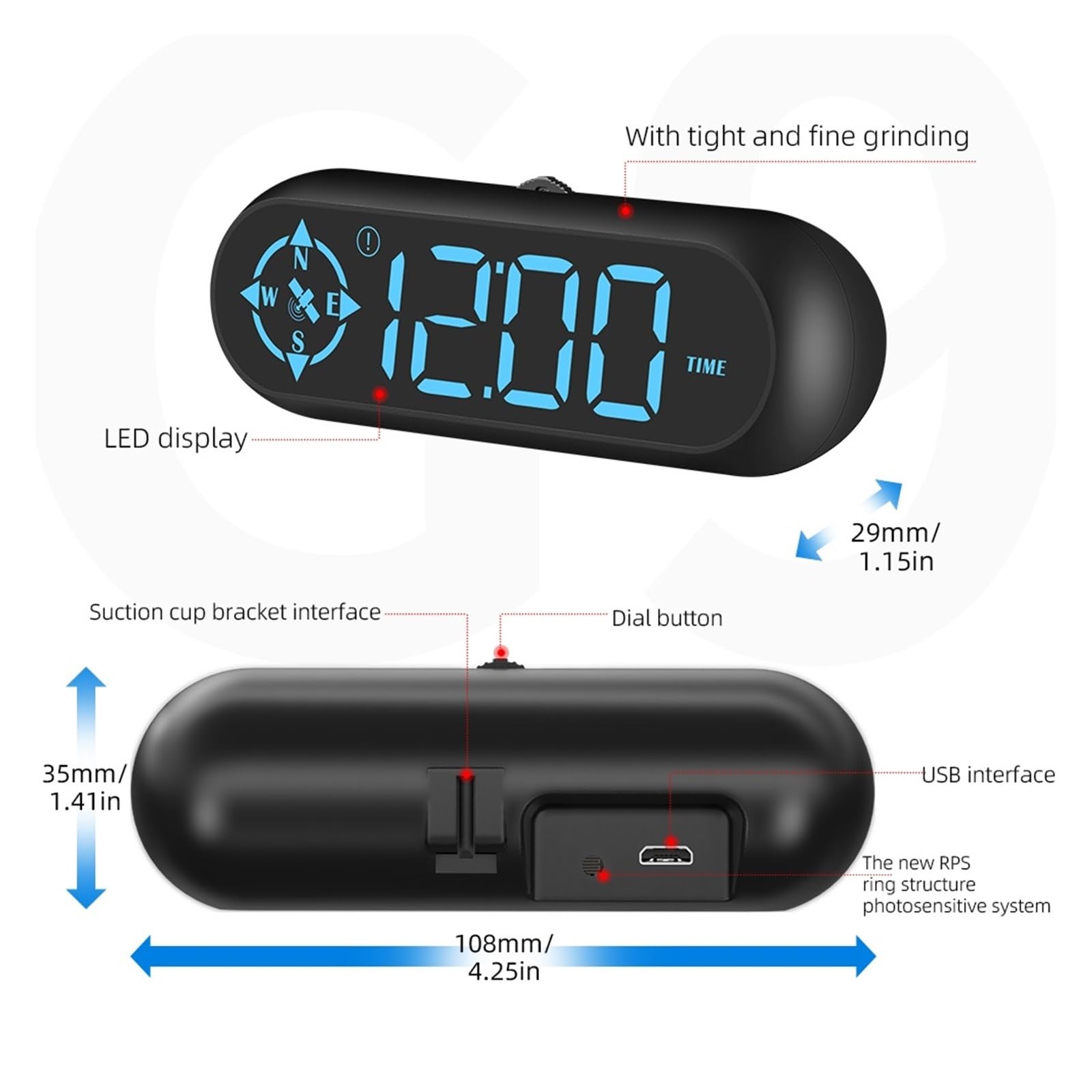 G9 Auto GPS Head Up Display Elektronika Samochodowa Wyświetlacz Projektora HUD Cyfrowy Prędkościomierz Samochodowy Akcesoria Do Wszystkich Samochodów łAtwy W MontażU