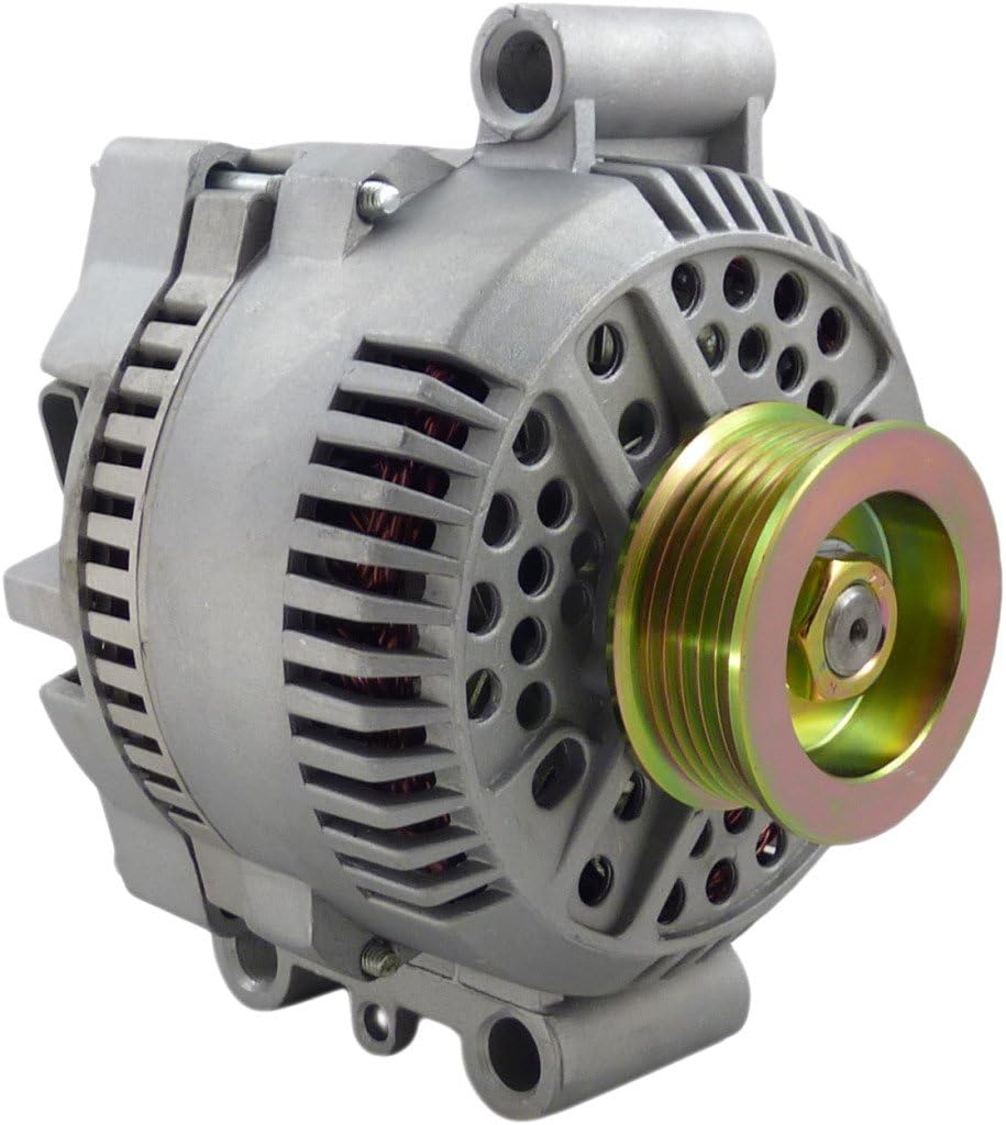 New Alternator Compatible with Ford E-450 E-550 Econoline Super Duty V8 7.3L 445cid Dsl 2000 2001 2002 2003 F-250 E-350 7.3L V8 Replaces F5UU-10300-BA F6UU-10300-EA F6UU-10300-EB F2PU-10346-AF