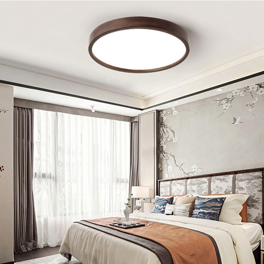 Simple Led Ceiling Lamp Energy Saving Led Ceiling Light Ultra Thin Flat Modern Ceiling Lighting Non Dimmable Ceiling Lighting for Study,Corridor,Bedroom, Hallway,/50Cm