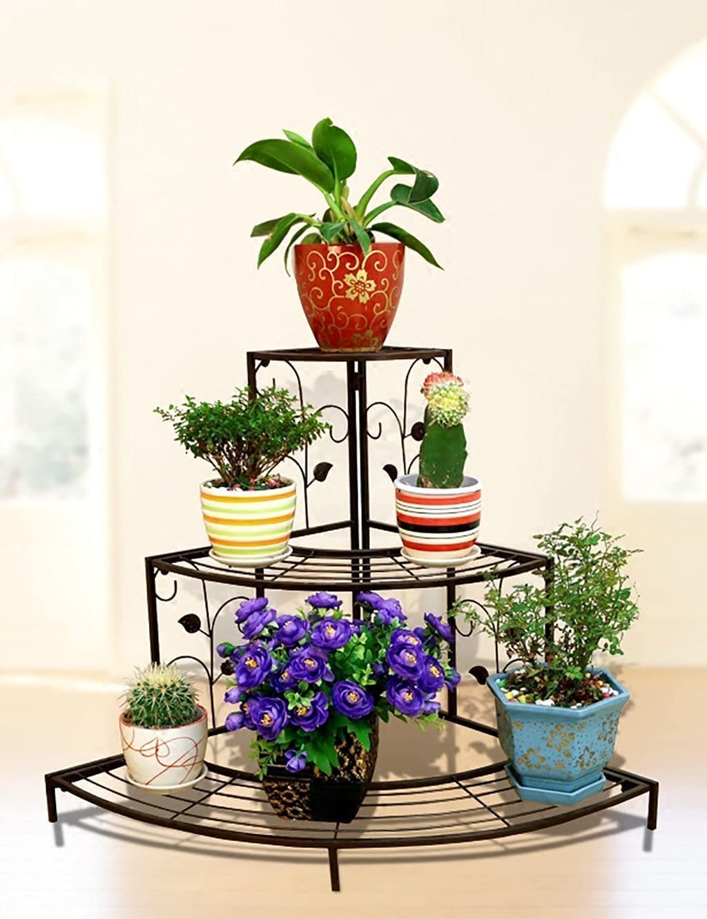 See full amazon price history chart for AAFIYA HANDICRAFTS® metal Storage Plant Stand/Rack Display 3 Tier (Black) AAFIYA HANDICRAFTS® metal Storage Plant Stand/Rack Display 3 Tier (Black) (B08L25B69J) Amazon Price History, Amazon Price Tracker