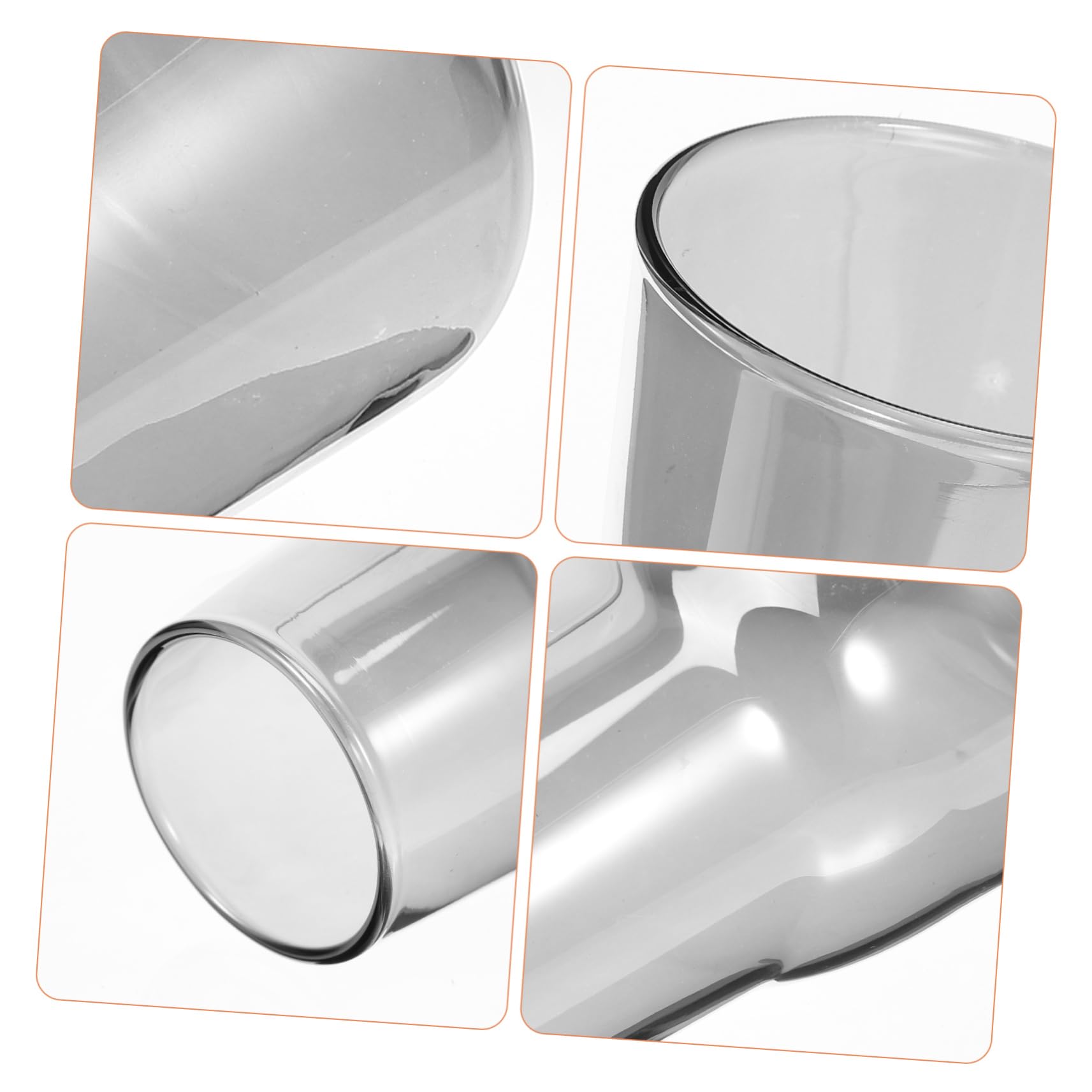 Glas Wasserkaraffe 800ml mit Tasse als Deckel für Bad und Bett