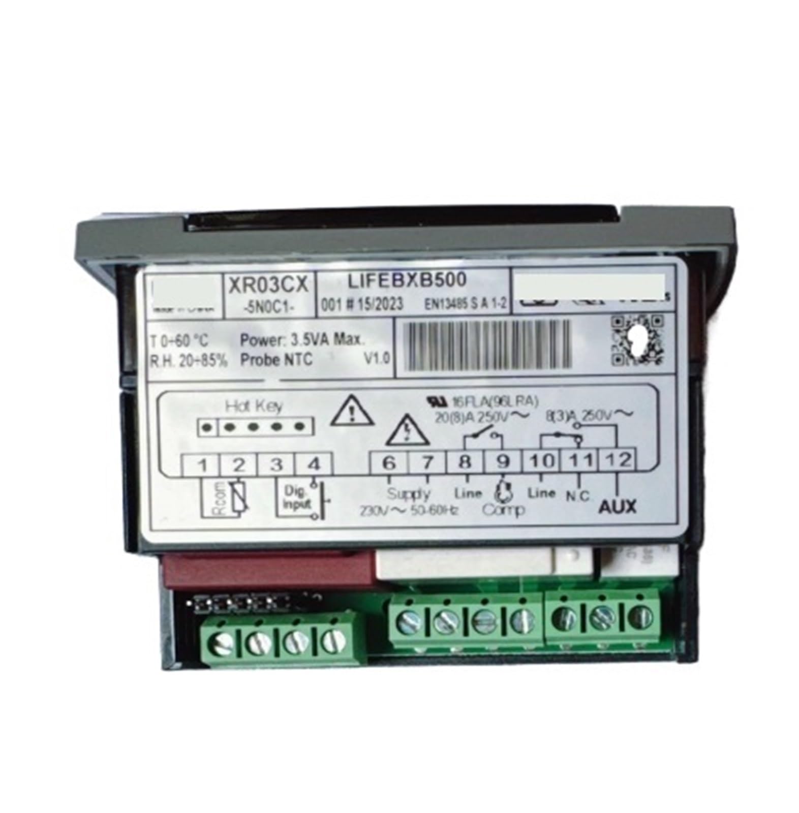 HEXEH Temperature Controller XR03CX-5R0C1 Thermostat Temperature Sensor Temperature Controller for Industry, Machinery, Etc