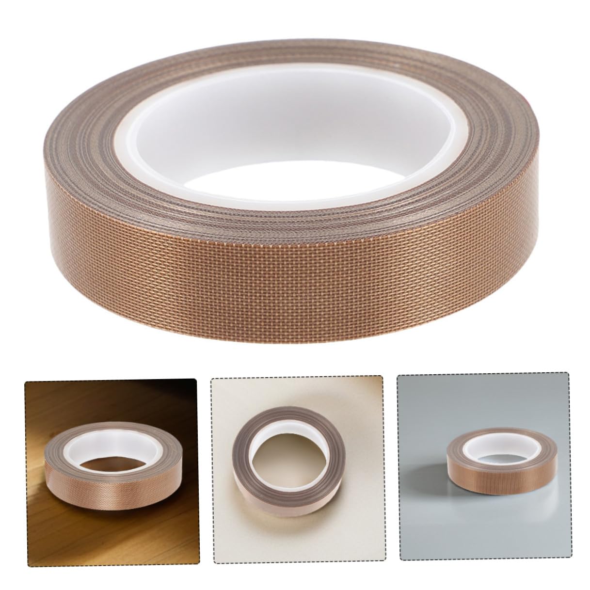 Ciieeo Cinta de Teflón Cinta Selladora de Ptfe para Selladora al Vacío Aislante Térmica para Máquina al Vacío Manual Uso Cocina