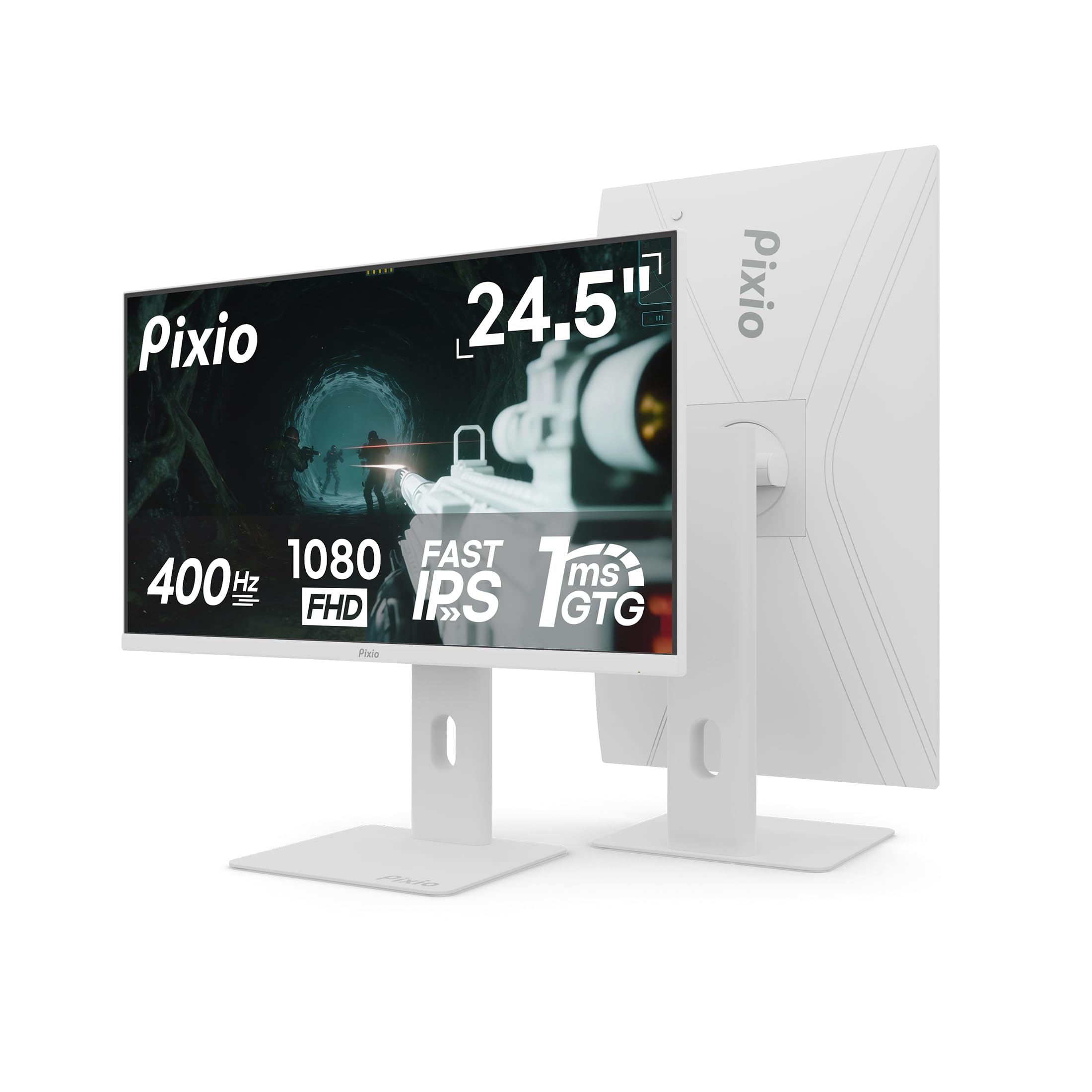 ア*ル様 【Pixio】PX258 HAYABUSA / White ゲーミング Amazon.com: Pixio PX258 Hayabusa White 24.5 inch (24 inch / 25