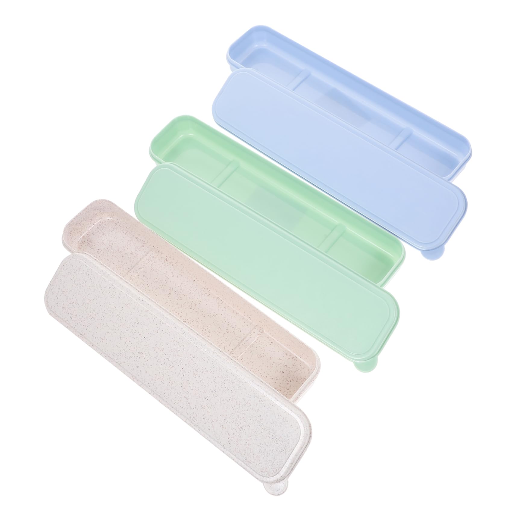 Uonlytech 5 Sätze Teiliges Makeup Pinselaufbewahrungsset Kompakte Kunststoff Reisetasche Für Kosmetikpinsel Für Reisen Und Unterwegs Und Sanftem 6 Stücke * 5