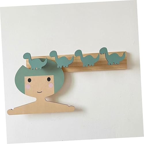 Miniatura 9 de Decoración única de dinosaurio para dormitorio: ganchos para sombreros montados en la pared multifuncionales y resistentes