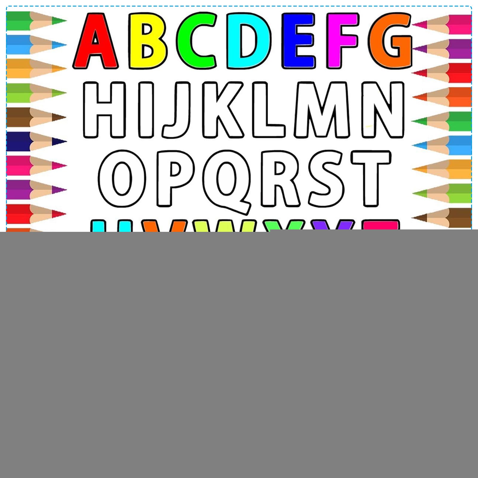 PATIKIL 9 ''Lettre Pochoirs Nombre Pochoirs, 36 Pack Réutilisable Alphabet Modèles Chiffres Pochoir Ensemble pour Peinture sur Bois Mur, Blanc