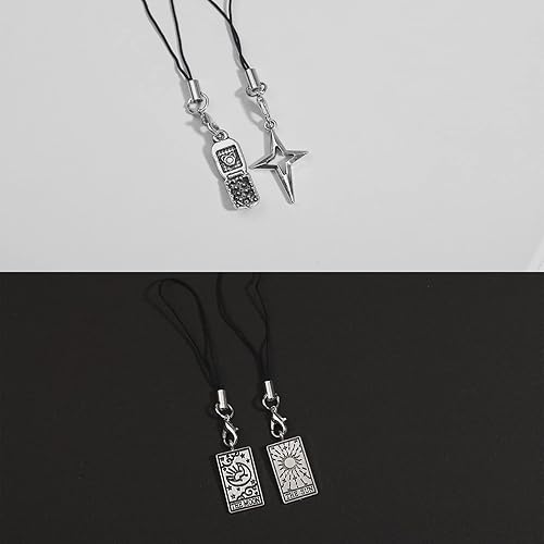 Miniatura 6 de Abalorios para teléfono Y2k, accesorios estéticos de hadas, encantos lindos y Kawaii