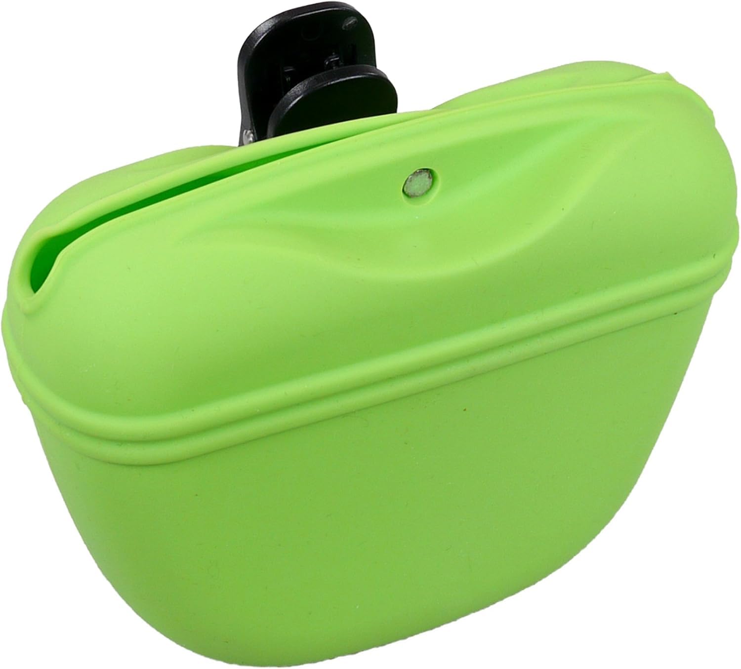 V.S.P. Silicone Dog Treat Pouch, Clip on Portable Training Container, Convenient Magnetic Buckle Closing and Waist Clip - Image 3