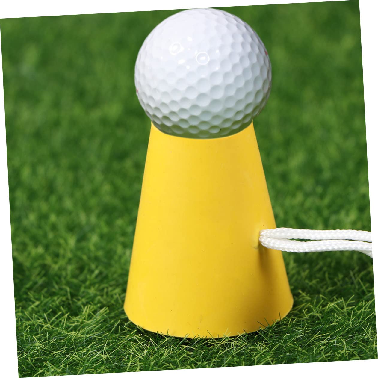 WOONEKY 48piezas Golf Tees De Caucho Soportes para De Golf Bases Duraderas y Decorativas para Entrenamiento Al Aire Incluye