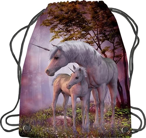 U24® Sac de sport licorne n° 2, multicolore Cover