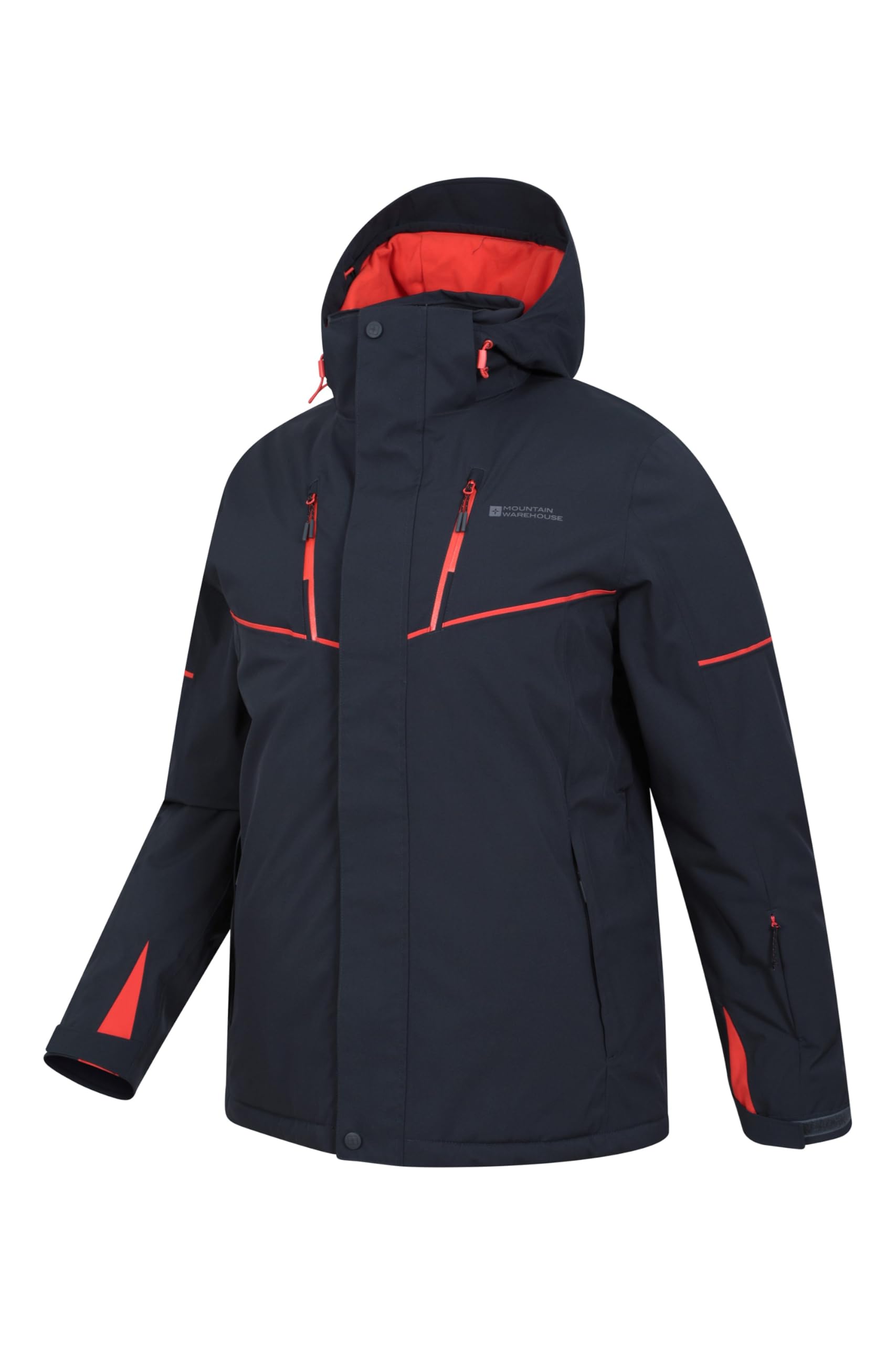 Mountain Warehouse Galactic Extreme Skijacke für Herren - Warme Snowboardjacke. Atmungsaktiv, versiegelte Nähte, abnehmbaren Schneerock - Ideale Winterjacke