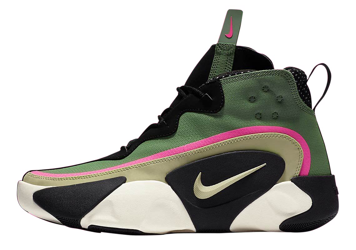 Nike Men's React Frenzy Spiral Sage/Olive Aura-Black (CN0842 300)