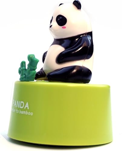 Miniatura 2 de Temporizador de cuerda de 60 minutos, temporizador de cocina lindo, lindo chasis giratorio verde panda, un temporizador que se puede enrollar