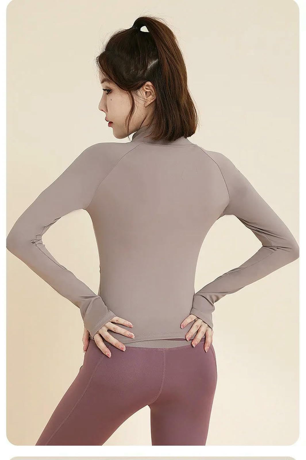 Shapewear Three-Piece Yoga Suit Długi rękaw Odzież sportowa Szybkoschnąca damska odzież fitness Bieganie Pilates Trening Fitness
