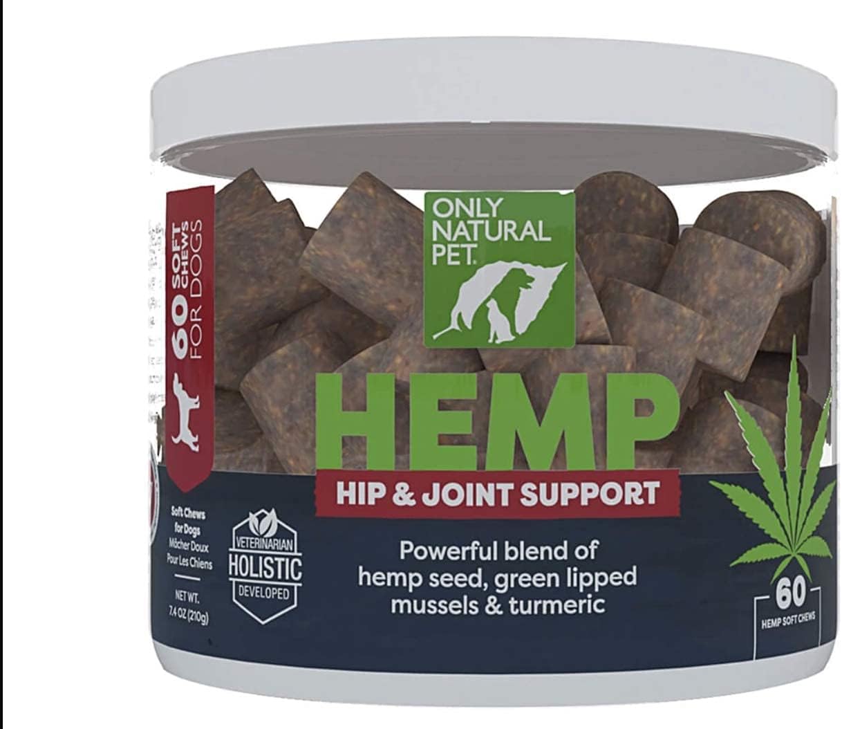 Only Natural Pet Hemp Hip & Joint Support for Dogs