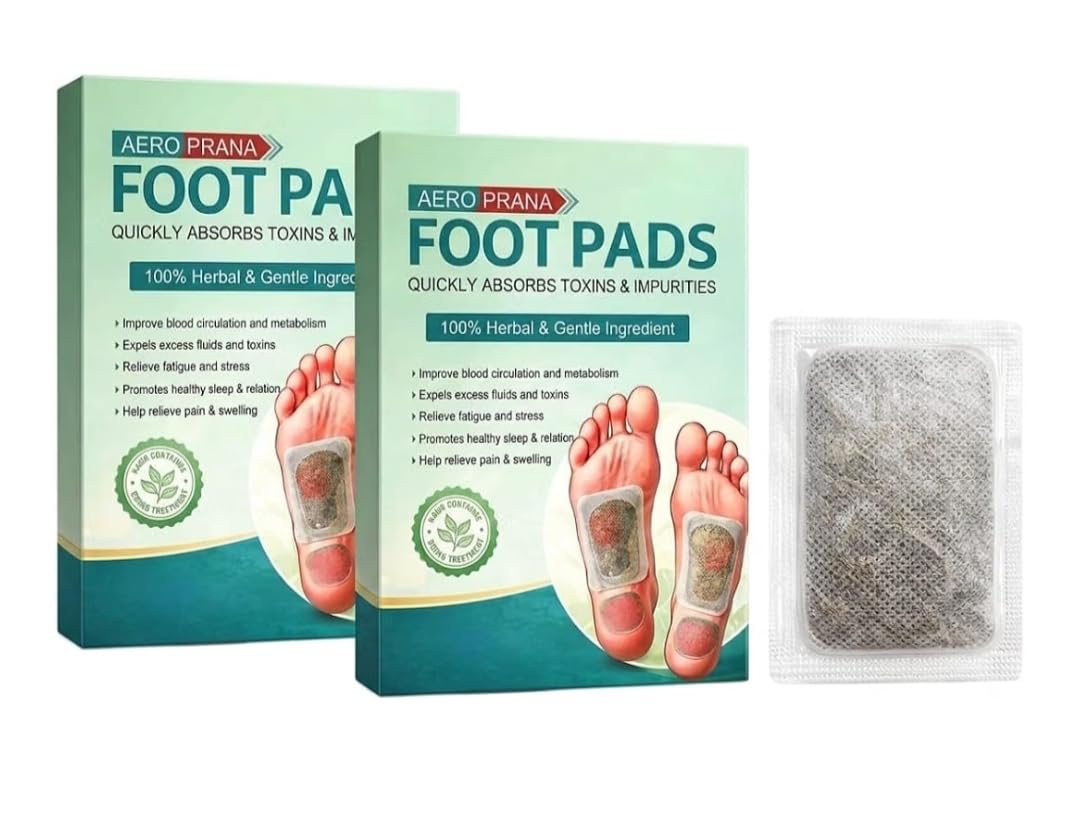 Detox foot patches for Weight Loss & Pain Relief | Natural Bambo Vineger And Ginger Herbal foot pads For Detoxification & Deep Cleansing | Chemical Free Herbal And Easy To Use Self-Adesive | Stress Reliever Foot Pads For Men & Women (pack of 20)-image-39