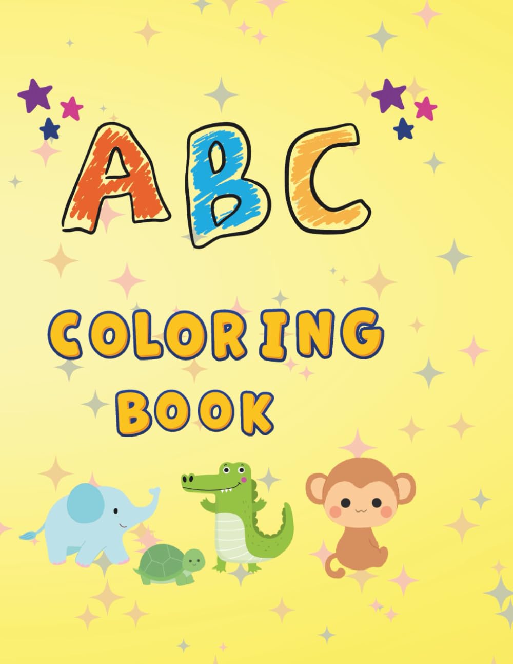 ABC Coloring Book for kids: Fun A-Z Coloring Book | learn letters through colouring
